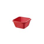 RAMEKIN TERMOSTAR CUADRADO ACANALADO/ROJO 2.11 OZ. - 528